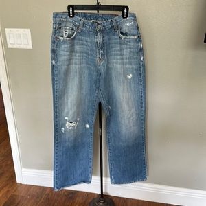 Men’s lucky brand jeans, size 34 boot cut